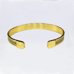 Tribal Brass Bangle