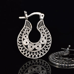 sterling silver gypsy earrings