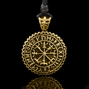 Vegvisir Viking Rune Pendant