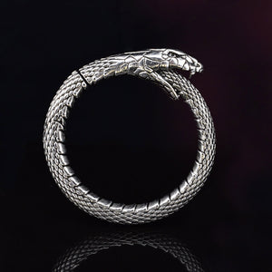 Ouroboros Ear Weight Hoops Snake eating its own tail  