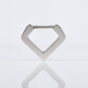 V shape septum clicker